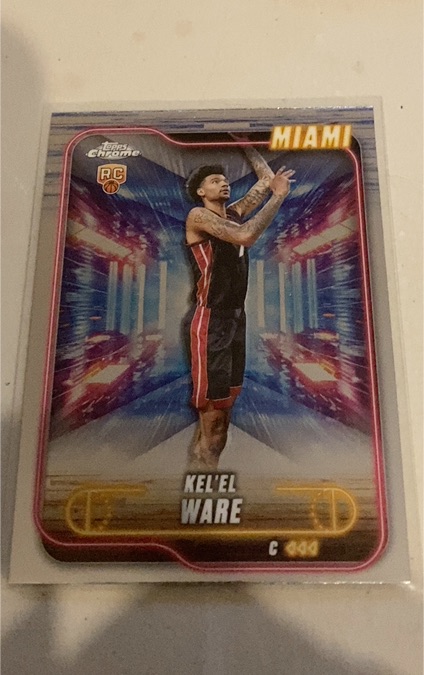2024-25 Topps Chrome #103 Kel'el Ware — front