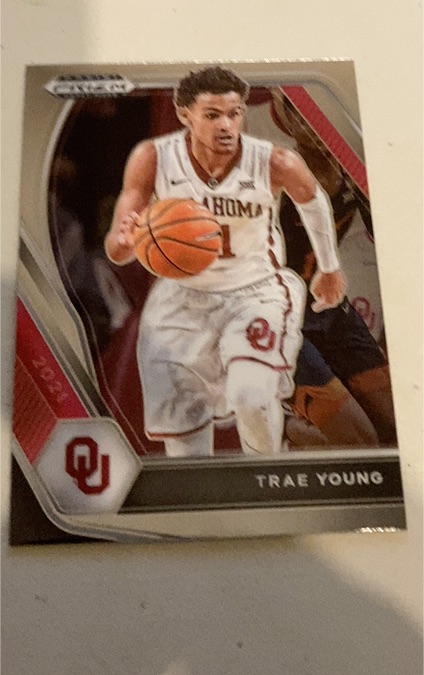 2021 Panini Prizm Draft Picks #78 Trae Young — front
