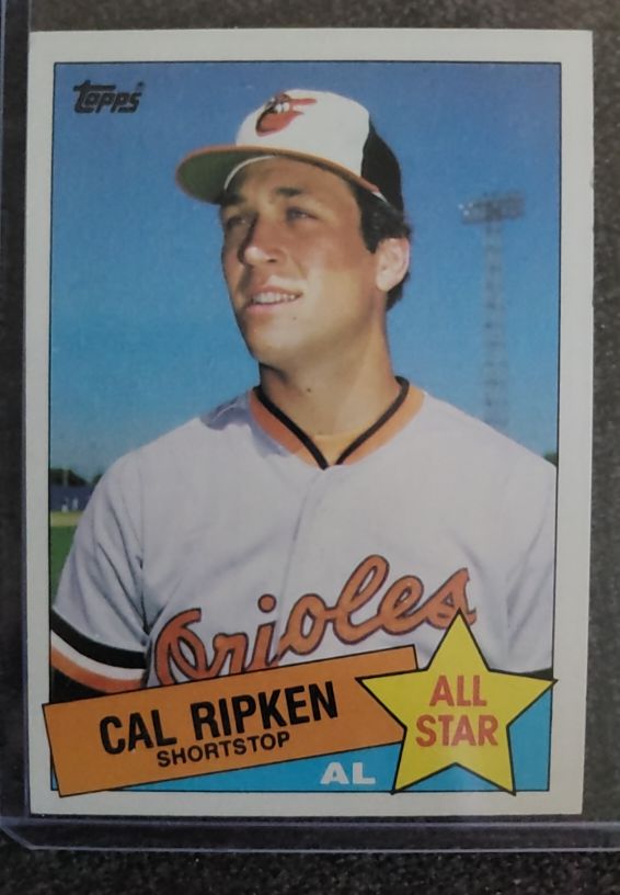 1985 Topps #704 Cal Ripken Jr. — front