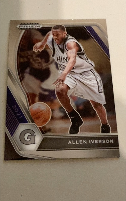 2021 Panini Prizm Draft Picks #85 Allen Iverson — front
