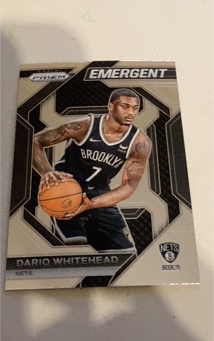2023-24 Panini Prizm #20 Dario Whitehead Emergent — front