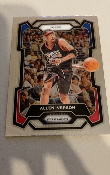 2023-24 Panini Prizm #184 Allen Iverson — front