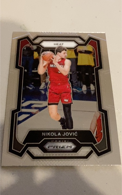 2023-24 Panini Prizm #121 Nikola Jovic — front