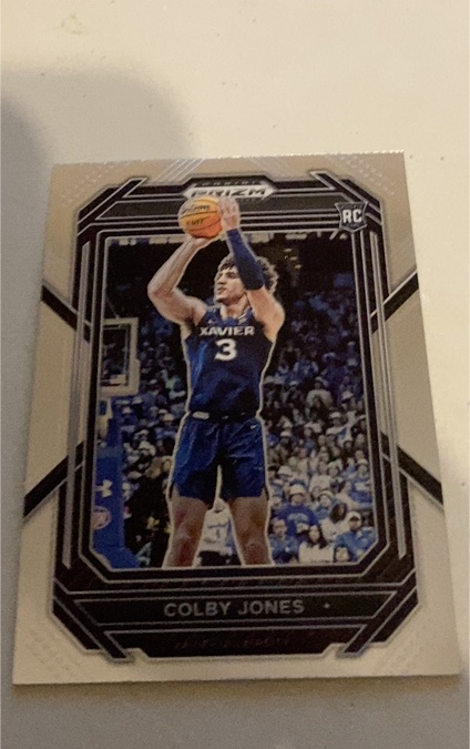 2023 Panini Prizm Draft Picks #9 Colby Jones — front