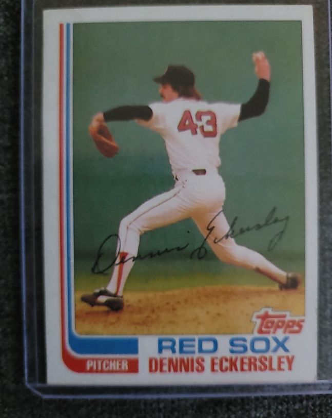 1982 Topps #490 Dennis Eckersley — front