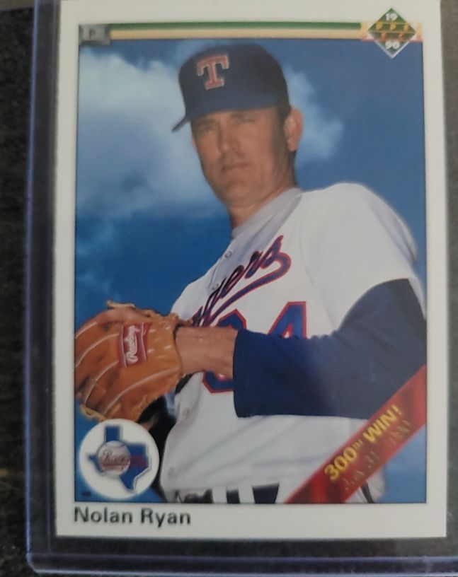 1990 Upper Deck #734 Nolan Ryan — front