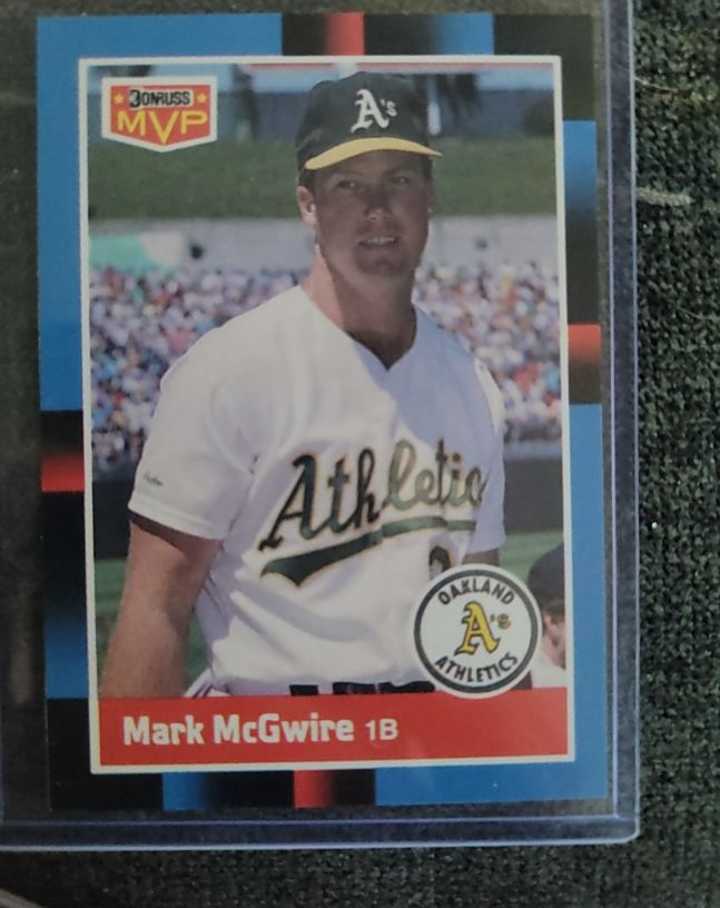 1988 Donruss #BC-23 Mark McGwire — front