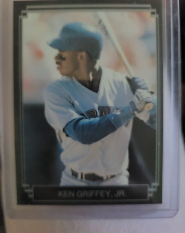 1989 Ken Griffey Jr. Black Silver Border Rookie Card — front