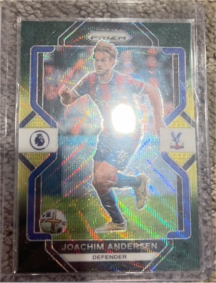 2022-23 Panini Prizm EPL #19 Joachim Andersen — front