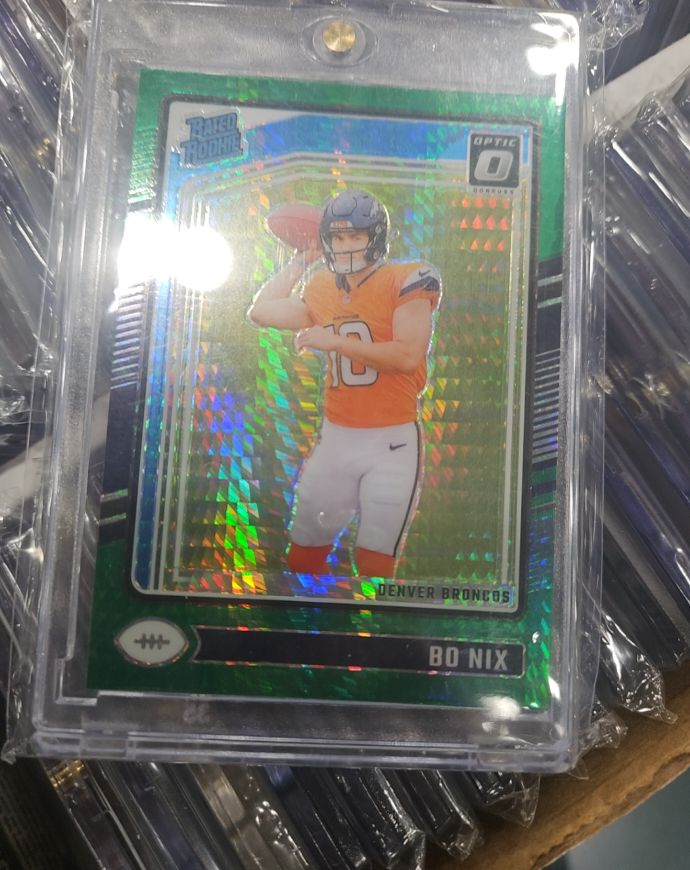 2024 Panini Donruss Optic #209 Bo Nix — front