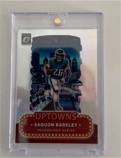2024 Panini Donruss Optic #17 Saquon Barkley Uptowns — front