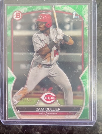 2023 Bowman #BP-125 Cam Collier — front