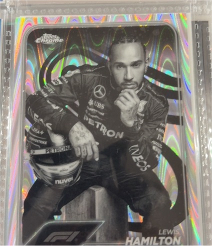 2024 Topps Chrome Formula 1 #6 Lewis Hamilton — front