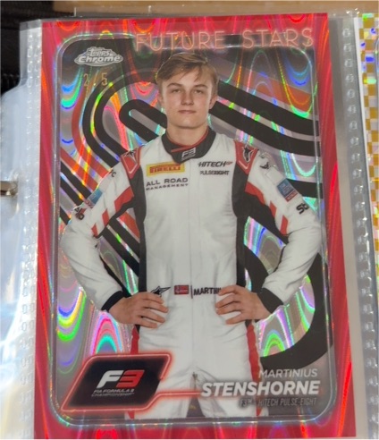 2024 Topps Chrome Formula 1 #56 Martinius Stenshorne — front