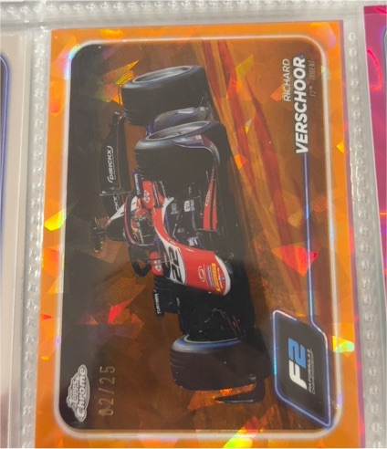 2024 Topps Chrome Formula 1 #109 Richard Verschoor — front