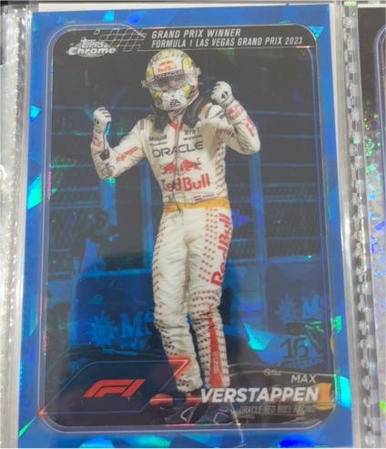 2024 Topps Chrome Formula 1 #145 Max Verstappen — front