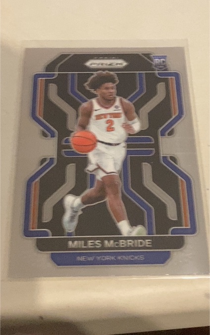 2021-22 Panini Prizm #283 Miles McBride — front