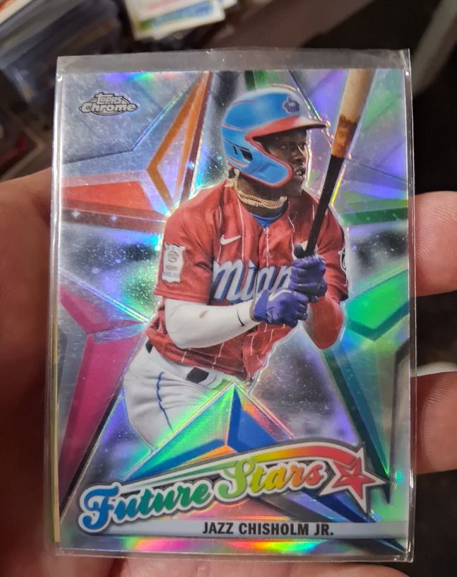 2022 Topps Chrome Future Stars #FS-12 Jazz Chisholm Jr. — front