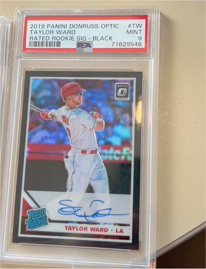 2019 Panini Donruss Optic #TW Taylor Ward — front