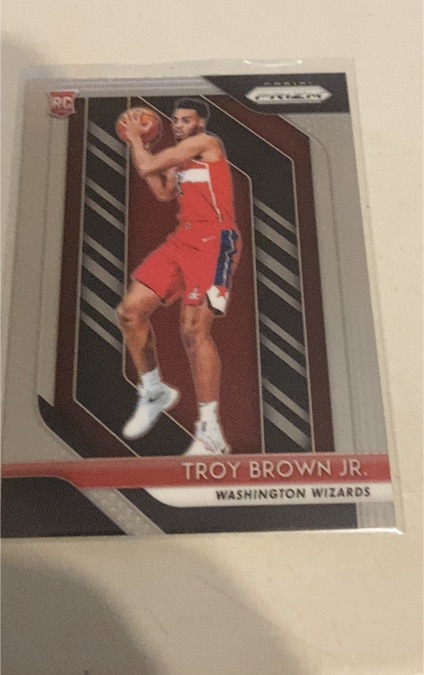 2018-19 Panini Prizm #213 Troy Brown Jr. — front