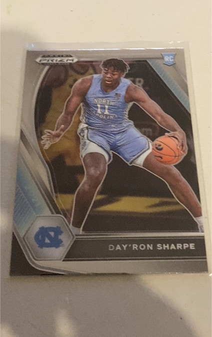 2021 Panini Prizm Draft Picks #25 Day'Ron Sharpe — front