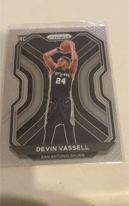 2020-21 Panini Prizm #252 Devin Vassell — front