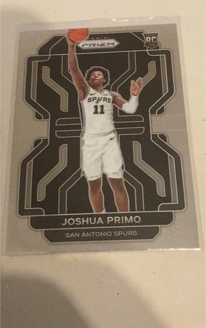 2021-22 Panini Prizm #298 Joshua Primo — front