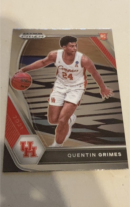 2021 Panini Prizm Draft Picks #46 Quentin Grimes — front