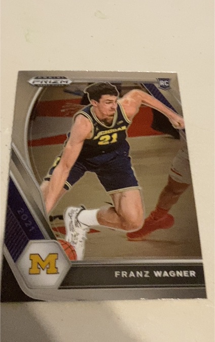 2021 Panini Prizm Draft Picks #9 Franz Wagner — front