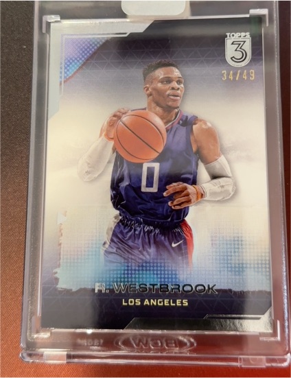 2023-24 Topps 3 #34 Russell Westbrook — front
