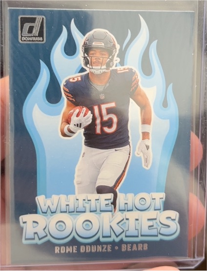 2024 Donruss #WH2 Rome Odunze White Hot Rookies — front