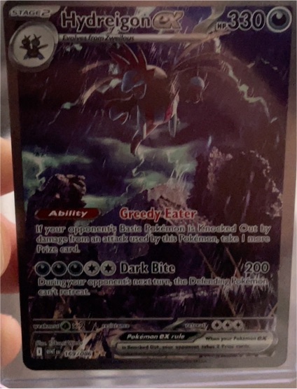 Pokémon TCG 2023 #169/086 Hydreigon ex — front