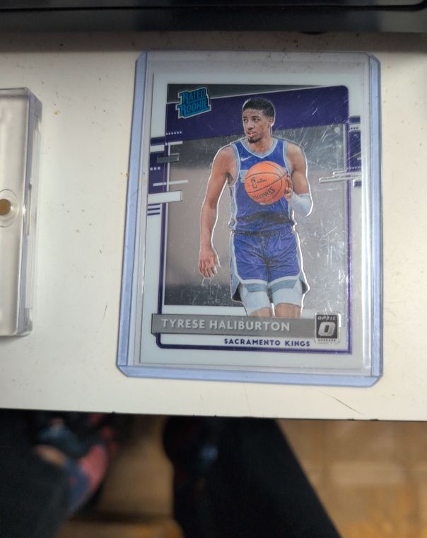 2020-21 Panini Donruss Optic #162 Tyrese Haliburton — front