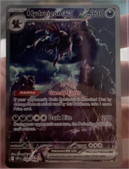 2025 Pokémon TCG #169 Hydreigon ex — front