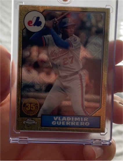 2022 Topps Chrome 35th Anniversary Vladimir Guerrero — front