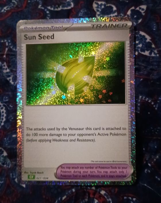 2023 Pokémon Classic Collection #027 Sun Seed — front