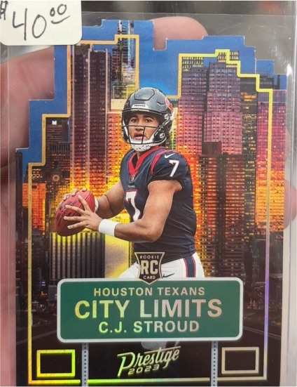 2023 Panini Prestige City Limits #CL-6 C.J. Stroud — front