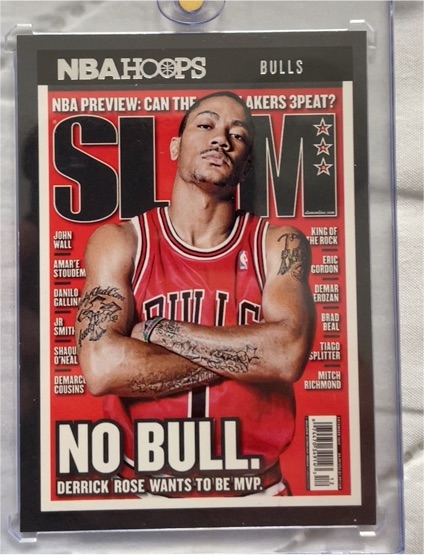 2021-22 Panini NBA Hoops Slam #SLAM 143 Derrick Rose — front