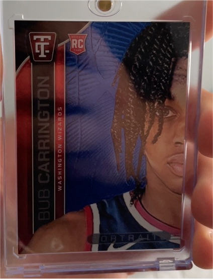 2024-25 Panini Totally Certified #21 Bub Carrington — front