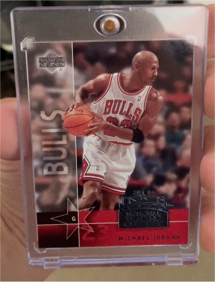2004 Upper Deck National Trading Card Day #UD-8 Michael Jordan — front