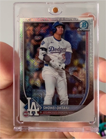 2025 Bowman Chrome #17 Shohei Ohtani — front