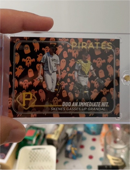 2024 Topps Update #US160 Duo An Immediate Hit Yasmani Grandal Paul Skenes — front