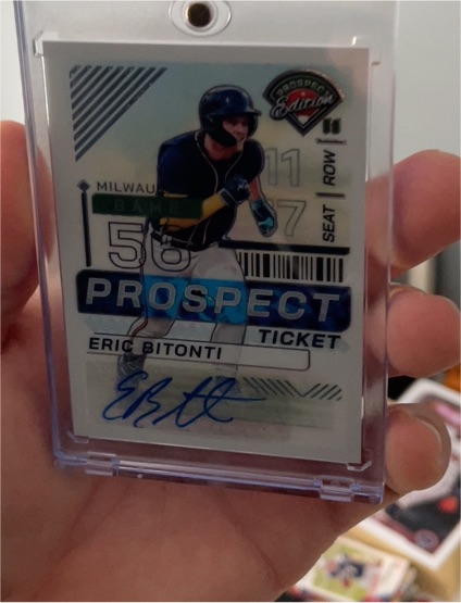 2024 Panini Prospect Edition #16 Eric Bitonti — front