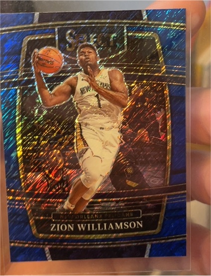 2021-22 Panini Select #96 Zion Williamson — front