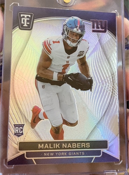 2024 Panini Totally Certified #157 Malik Nabers — front