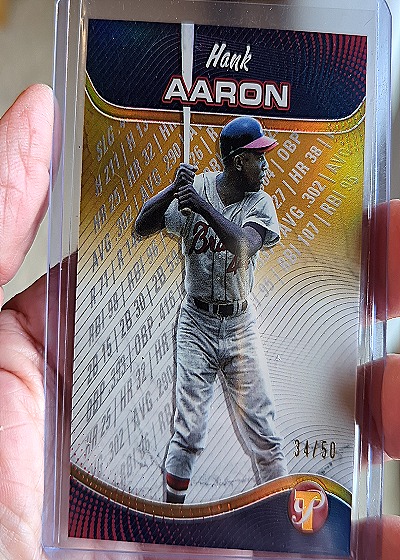 2024 Topps Pristine #PP-16 Hank Aaron — front