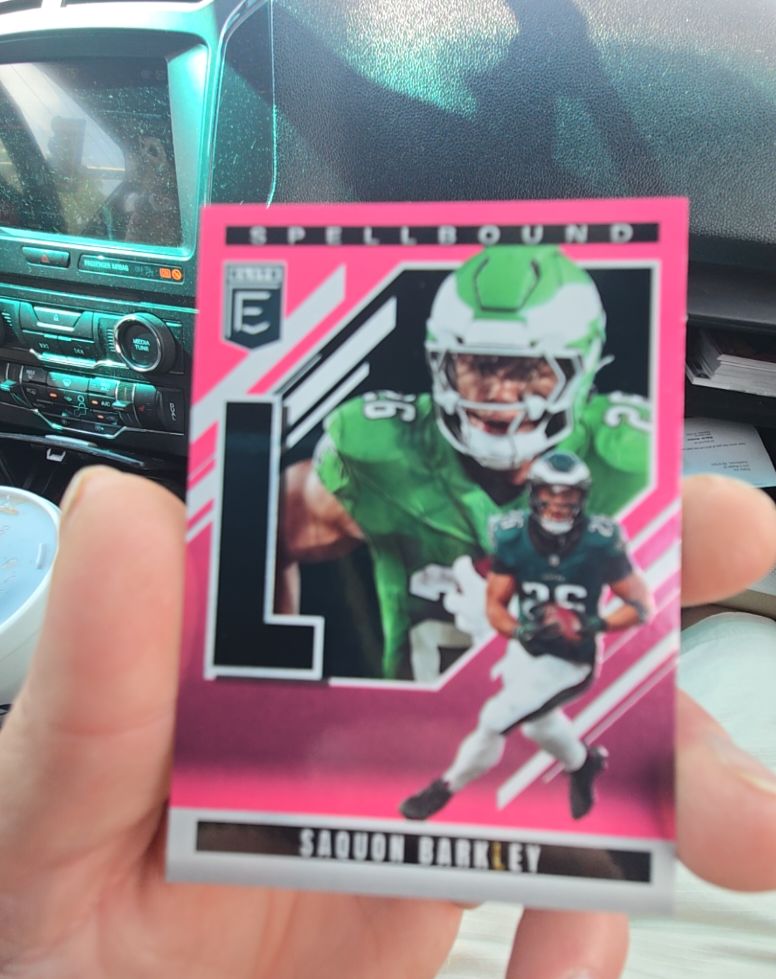 2025 Panini Donruss Elite Spellbound #5 Saquon Barkley — front