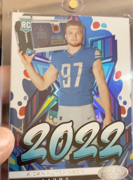 2022 Panini Certified #2022-19 Aidan Hutchinson — front