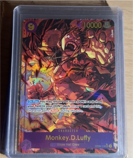 2024 One Piece OP09-119 Monkey D. Luffy Emperors in the New World — front