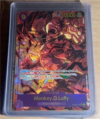 One Piece Card Game 2023 OP09-119 Monkey.D.Luffy — front